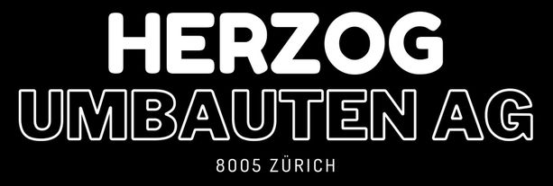 Logo | Herzog Umbauten AG | Neubau, Renovation, Umbau, Altbausanierung, Beton Möbel | Zürich